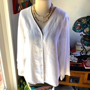 Jill Vintage Linen Shirt